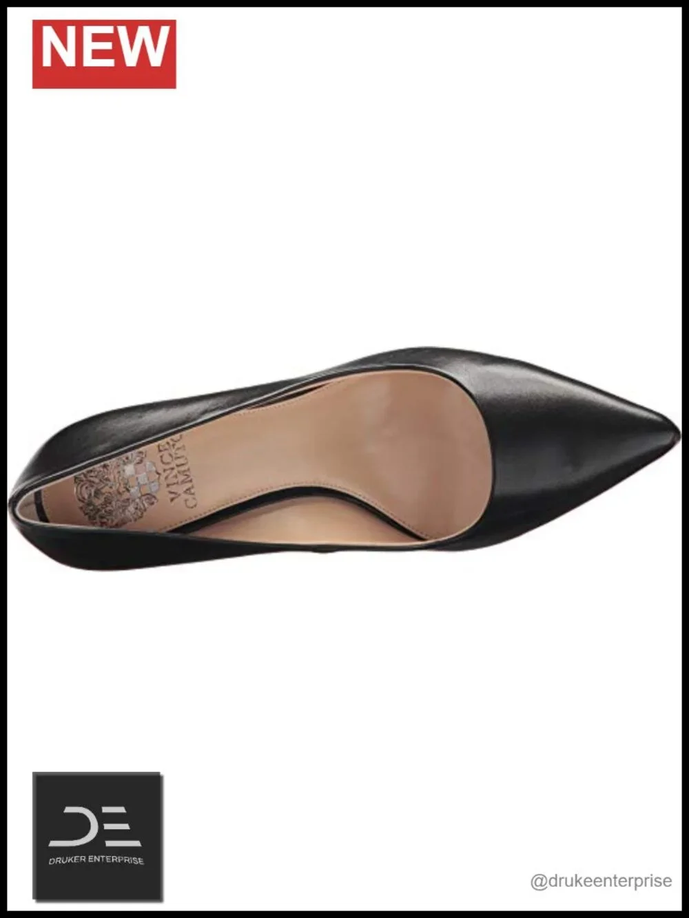 Vince Camuto Women's Savilla Classic Pumps, Pointed Toe Stiletto Heels, Leather